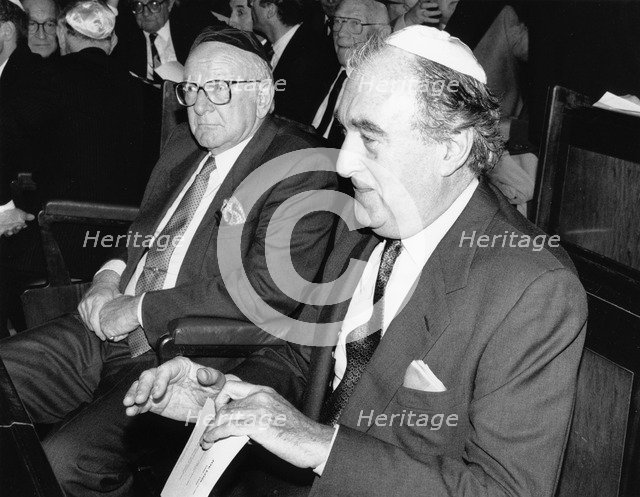 Sir Bill Cotton, former president of the Royal Television Society, 1990. Artist: Unknown