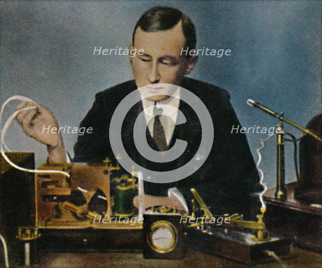 'Marconi - Geb. 1874', 1934. Creator: Unknown.