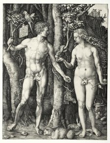 Adam and Eve, 1504. Creator: Albrecht Dürer (German, 1471-1528).