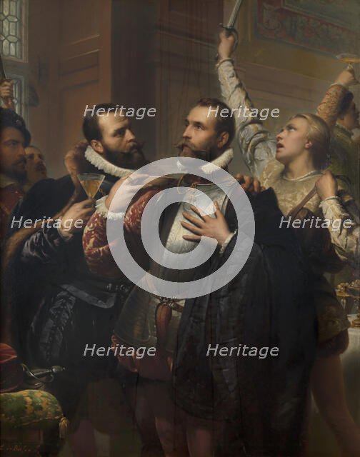 The Alliance of the Noblemen in 1566, (19th century). Creator: Edouard de Bièfve.