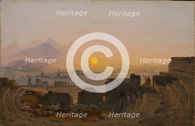 Asia Minor, Hierapolis, 1844.