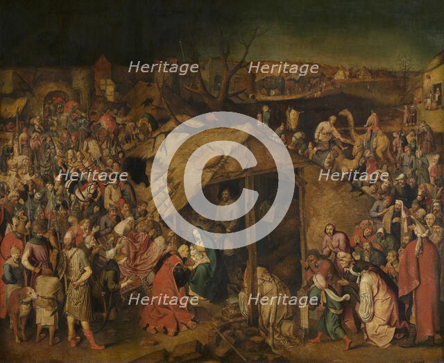 The Adoration of the Magi, c1580-1630. Creator: Pieter Brueghel the Younger.
