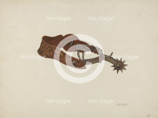 Spur, c. 1939. Creator: William Kieckhofel.