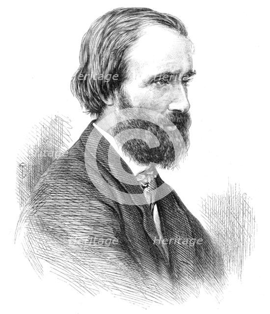 The late Alexander Munro, sculptor, 1871. Creator: Unknown.