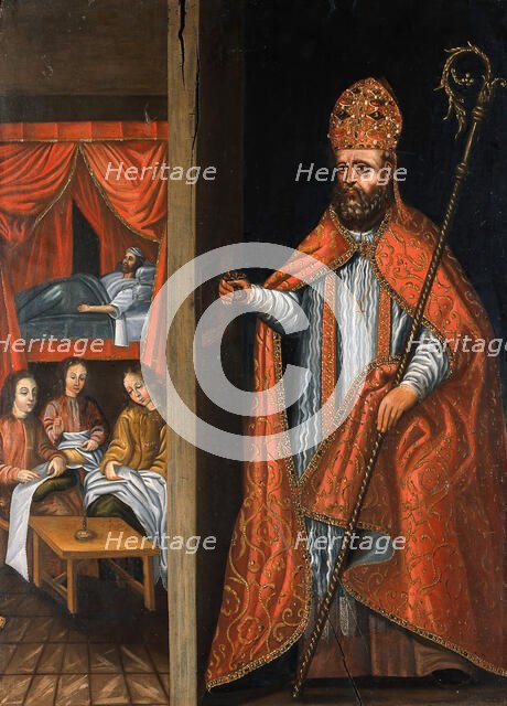The charity of Saint Nicholas, c18th century. Creator: Unknown.