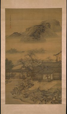 Spring Arriving in the Han Palace, Qing dynasty (1644-1911), 1717. Creator: Yuan Jiang.