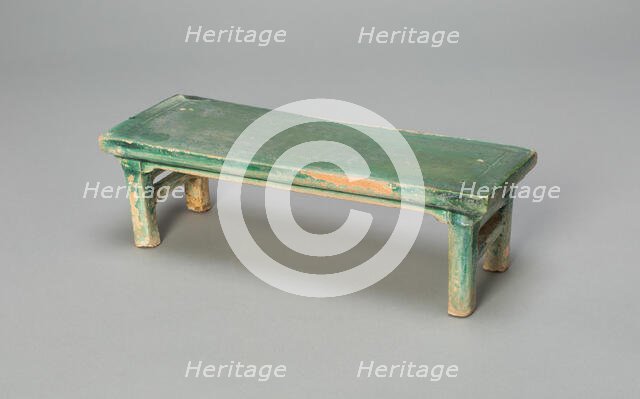 Miniature Bench (Mingqi), Ming dynasty (1368-1644). Creator: Unknown.