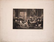 The Congress of Vienna, c. 1815. Artist: Isabey, Jean-Baptiste (1767-1855)