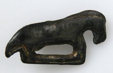 Horse-Shaped Brooch, Frankish, 6th century. Creator: Unknown.