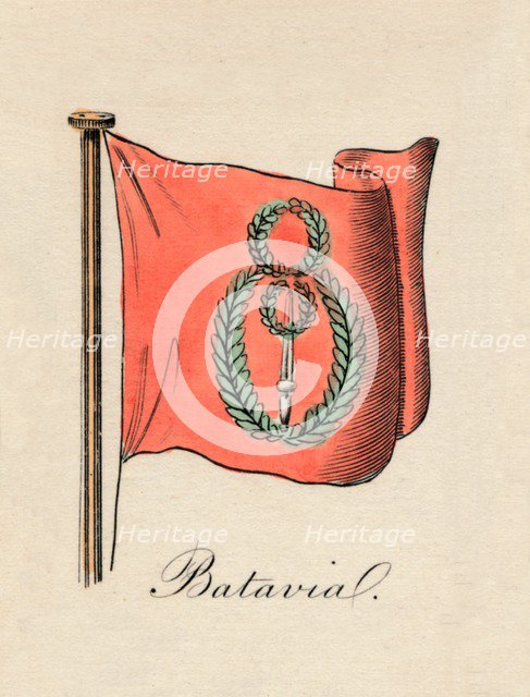 'Batavia', 1838. Artist: Unknown.