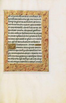 Decorated Text Page; Spinola Hours, about 1510-1520. Creator: Unknown.