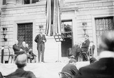 McAneny at "Jefferson" unveiling, 1914. Creator: Bain News Service.