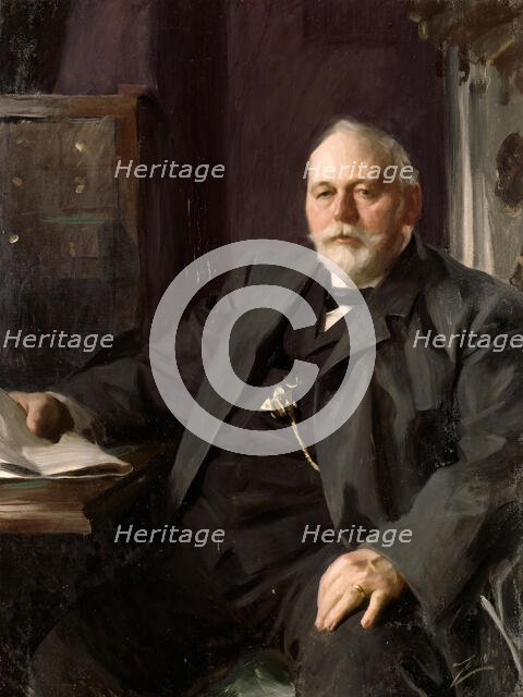 Mr Frans R. Heiss, 1891. Creator: Anders Leonard Zorn.