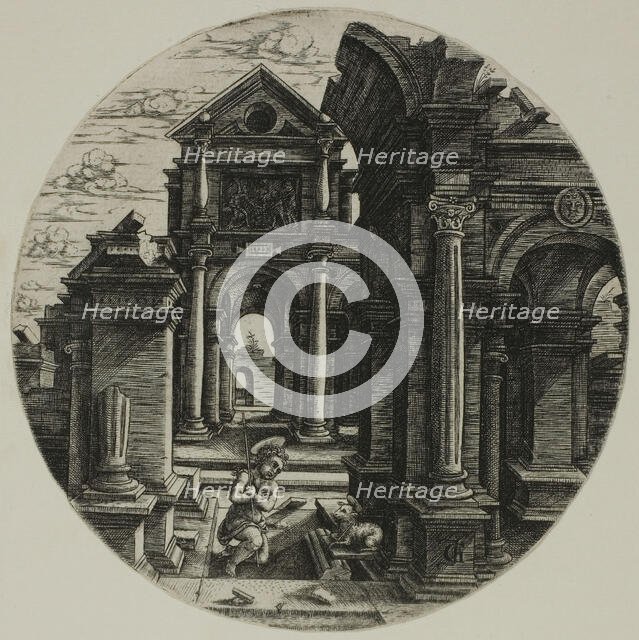 The Infant John the Baptist, 1520/30. Creator: Jean de Gourmont.