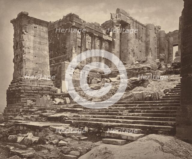 Propylaea from the Southwest, 1882. Creator: William James Stillman.