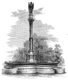 Memorial of the late Marquis of Waterford, 1869. Creator: Unknown.