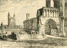 'Ruins of the Cathedral, St. Andrews', 1890. Creator: Unknown.