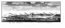 View of Yekaterinburg, 1769. Creator: Sablin, Nikolai Yakovlevich (1730-1808).