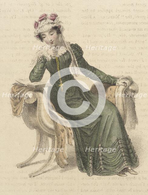 Fashion Plate (Morning Dress), 1824. Creator: Rudolph Ackermann.