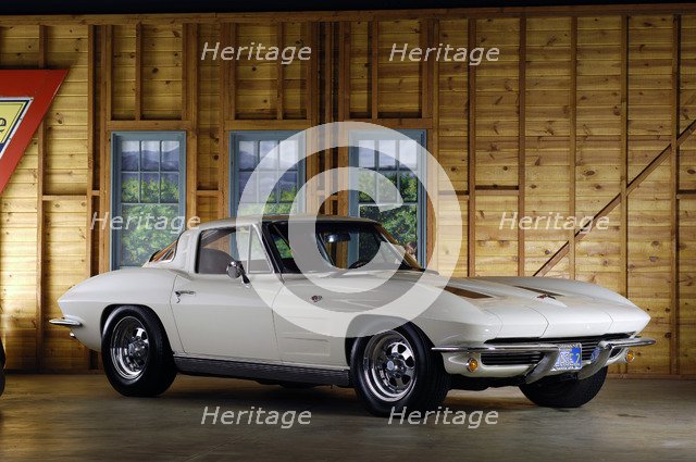 Chevrolet Corvette Stingray 1963. Artist: Simon Clay.