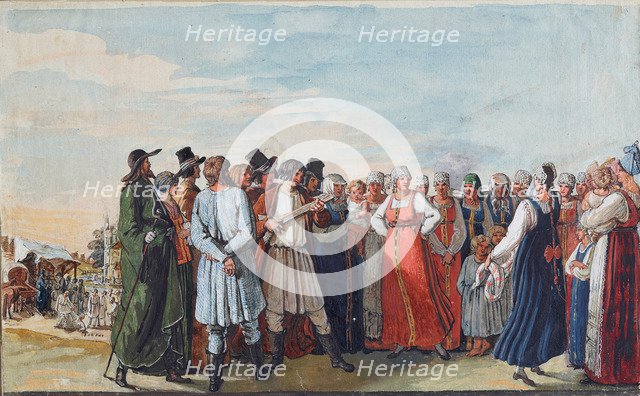 Russian Dance, 1817-1818.