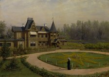 A Dacha, 1892. Artist: Lagorio, Lev Felixovich (1827-1905)