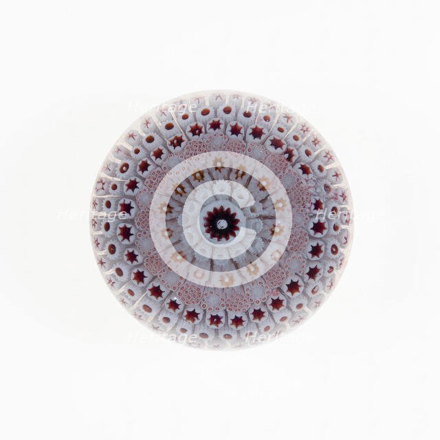 Paperweight, Birmingham, c. 1848-55. Creator: George Bacchus & Sons.