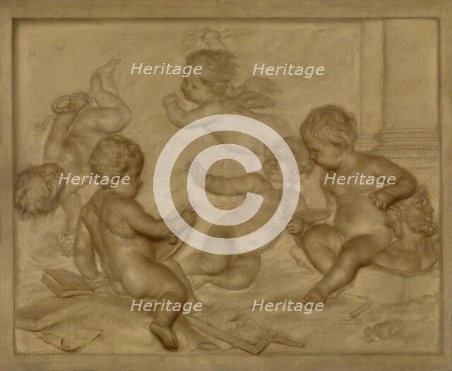 The Fine Arts, 1765. Creator: Marten Jozef Geeraerts.