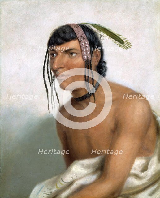 Jack-o-pa (The Six), 1827. Creator: Charles Bird King.