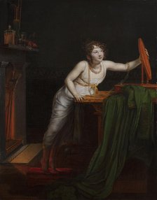 Le premier sentiment de coquetterie (The First Sense of Coquetry), c1804. Creator: Auzou, Pauline (1775-1835).