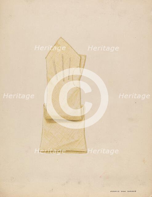 Mitts, c. 1937. Creator: Francis Law Durand.