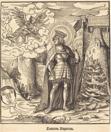 Saint Rupertus, 1516/1518. Creator: Leonhard Beck.