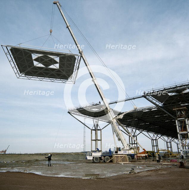 Stansted Airport, Stansted, Stansted Mountfitchet, Uttlesford, Essex, 27/01/1988. Creator: John Laing plc.