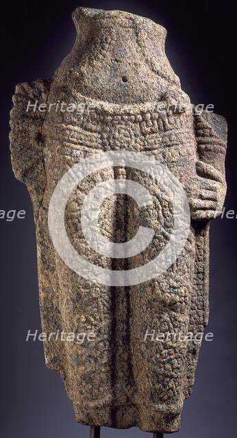 Lower Torso of a Nagini, 8th-10th century. Creator: Unknown.