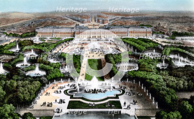 The Palace of Versailles, Paris, France, early 20th century. Artist: Unknown