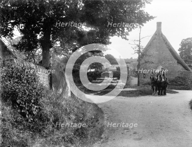 Taston Cross, Spelsbury, Oxfordshire, c1860-c1922. Artist: Henry Taunt
