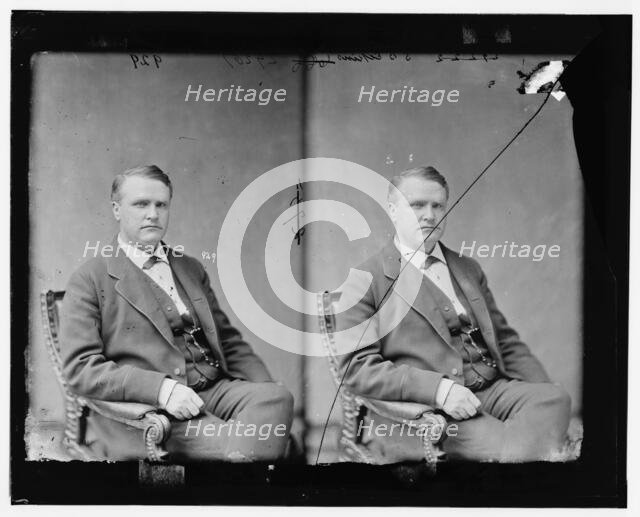 Stephen Benton Elkins of West Virginia, 1865-1880. Creator: Unknown.