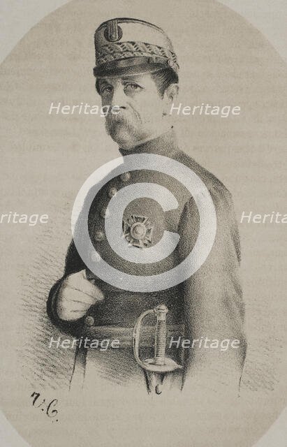 Juan Zavala de la Puente (1804-1879), Marquis of Sierra Bullones, 1870.  Creator: Unknown.