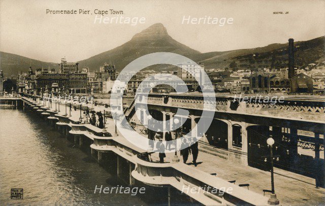 'Promenade Pier, Cape Town', c1900. Artist: Unknown.