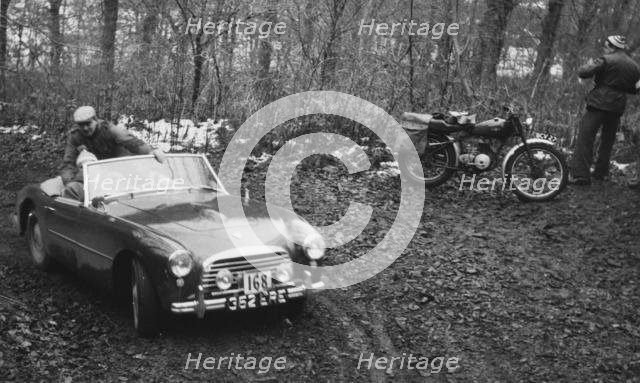 Swallow Doretti on a trial 1954. Creator: Unknown.
