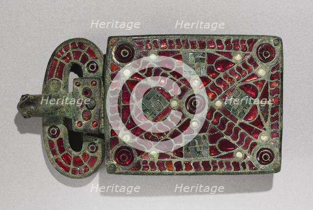 Belt Buckle, c. 525-560. Creator: Unknown.
