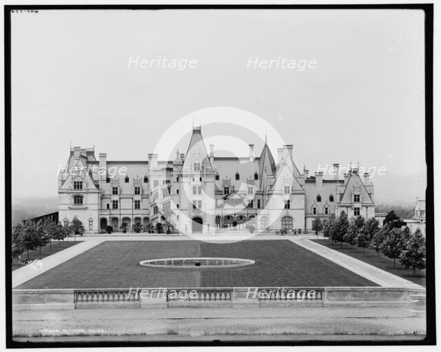 Biltmore House, c1902. Creator: William H. Jackson.