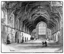 Westminster Hall, London, 1900. Artist: Unknown