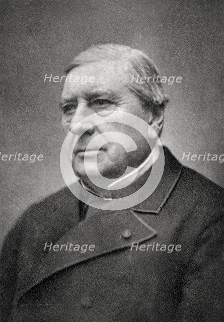 Eugene Marin Labiche, French dramatist, 1879. Artist: Unknown