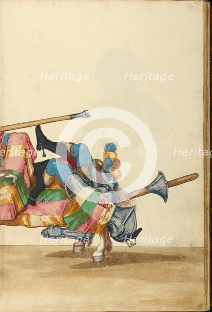 A Tournament Contest, about 1560-1570. Creator: Unknown.