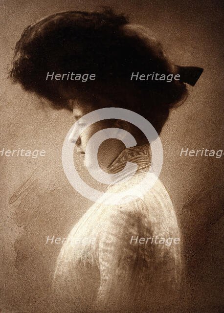 Gwendoline Syrie Maud Wellcome (née Barnardo), Syrie Maugham, 1903. Creator: Nitscher.