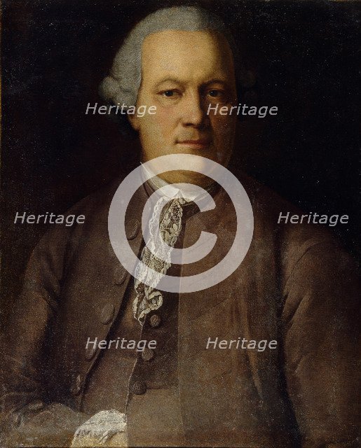 Portrait of A. von Berg, 1772. Artist: Buchholz, Heinrich (1735-1780)
