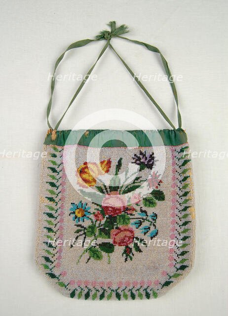 Pouch, American, 1830-60. Creator: Unknown.