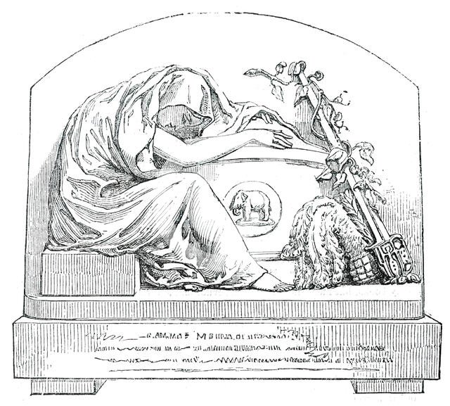 Tablet in St. Giles's Cathedral, Edinburgh..., 1850. Creator: Unknown.