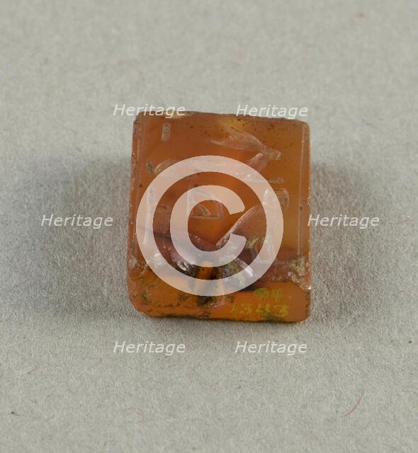 Plaque: “Amun is in Luxor”, Egypt, New Kingdom-Third Intermediate Period (?) Dynasties 18-25... Creator: Unknown.